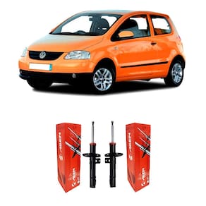 Par amortecedor suspensão dianteira vw fox 2003 2004 2005 06
