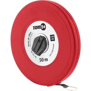 Trena Longa Fita Fibra Vidro 50Mx12,5Mm Corpo Fechado