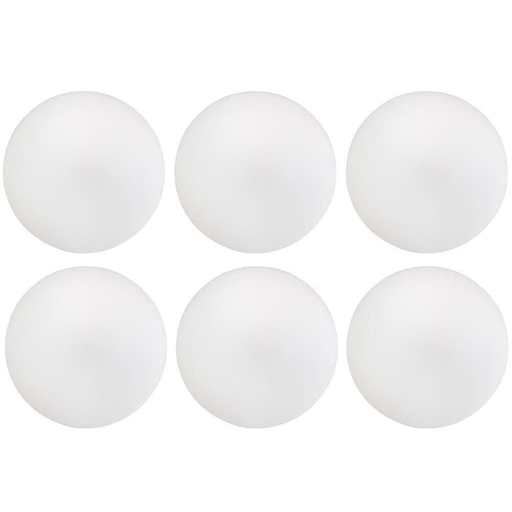 Kit 06 Assentos Redondo Branco 39 Cm