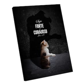 Quadro Decorativo Forte E Corajoso