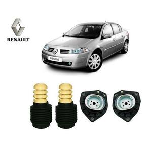 2 kit coxim batente dianteiro megane 2009 2010 2011 2012 13
