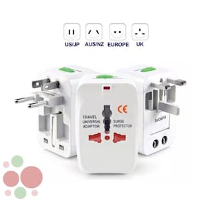 Adaptador universal de tomada compacto e funcional
