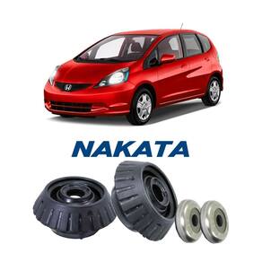 Par kit coxim rolamento dianteiro nakata fit 2003 2004 05