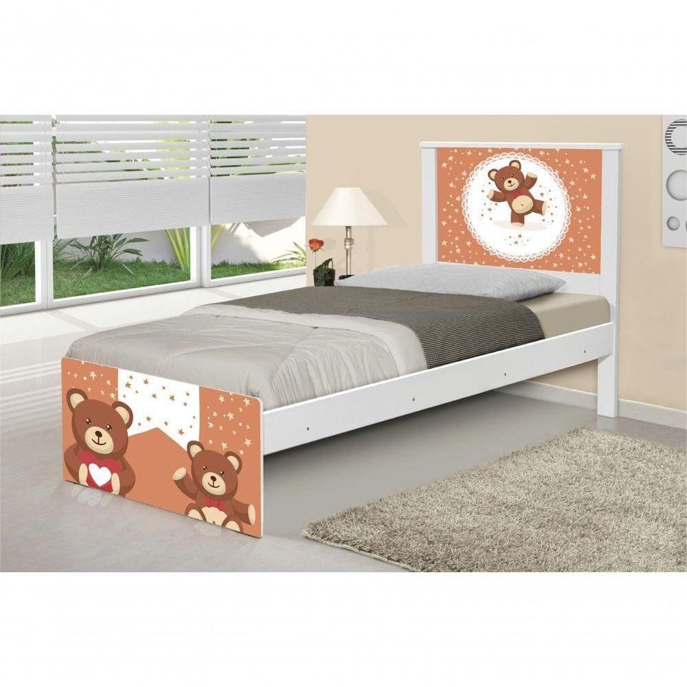 Cama Solteiro Ursinhos De Pelúcia