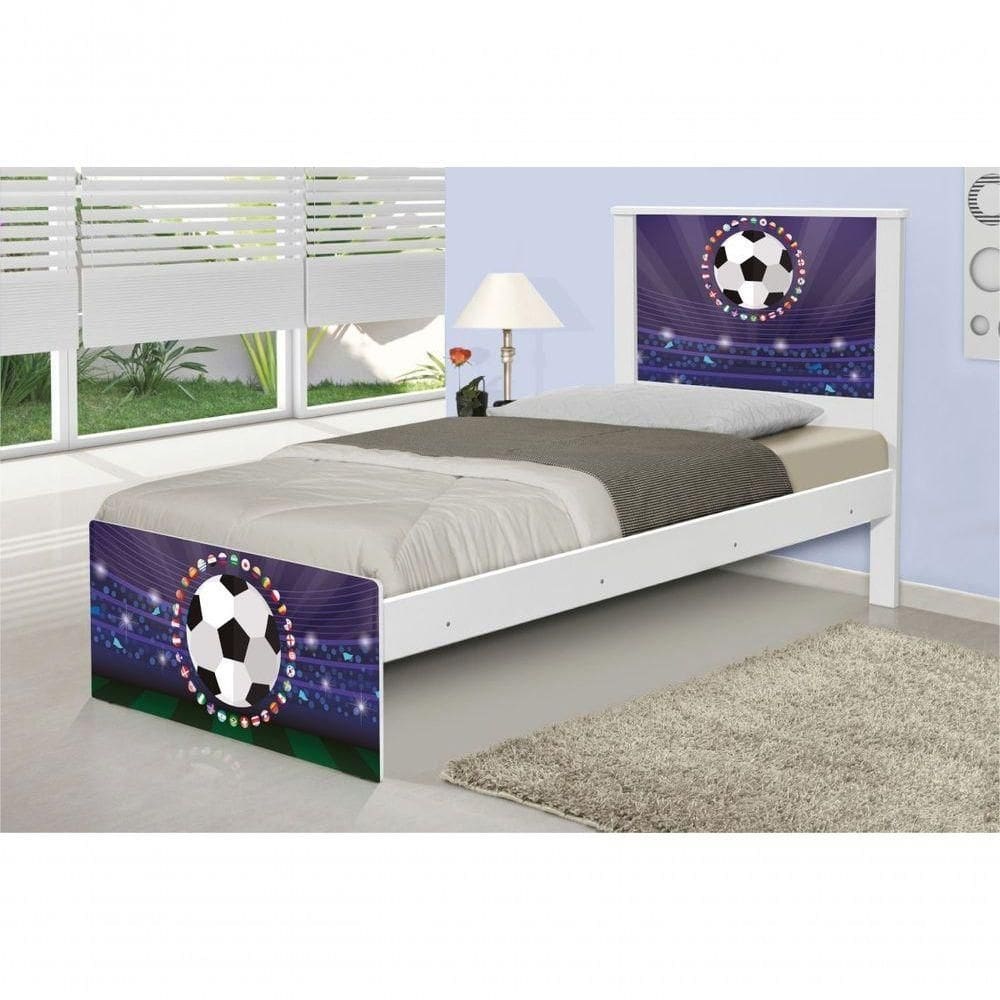 Cama Solteiro Copa Futebol Estádio