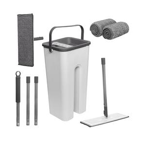 Mop lava e seca ergonômico c/ balde 5l - hauskraft