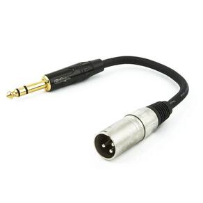 Cabo xlr para p10 profissional estereo - 2 metros