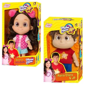 Kit boneca maria clara e jp  youtubers articulado