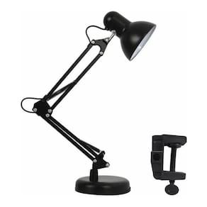 Abajur de mesa articulavel luminaria pixar base garra preta