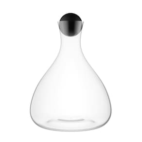 Decanter wolff veritas de cristal 2,3l com tampa