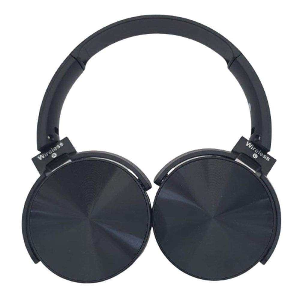 Headset fone com microfone microsd p2 bluetooth preto p36