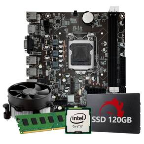 Kit Upgrade Intel Core I7 2 Geração, 4Gb Ram, Ssd 120Gb,