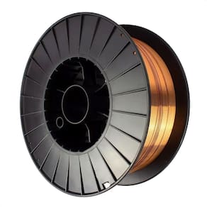Arame para solda mig 0,8 mm rolo com 15kg uso com gás nobre