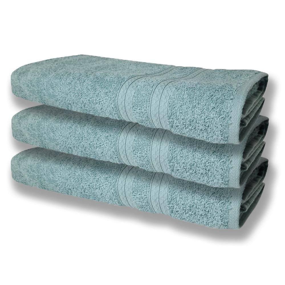 3 Toalhas Super Felpudas Grande E Grossa Algodão 80x150 Verde