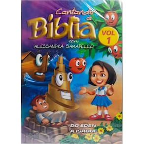 Dvd Alessandra Samadello - Cantando a Biblia Vol.1