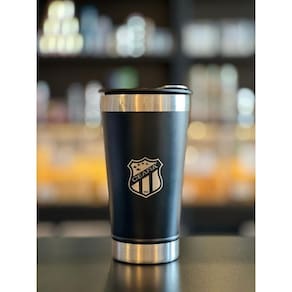 Copo térmico c/tampa - 530ml - ceará - gravação a laser