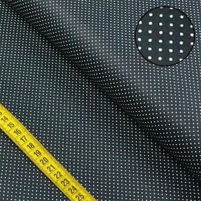 Tecido percal poá preto 10m x 2,20m - artesanato e decoração