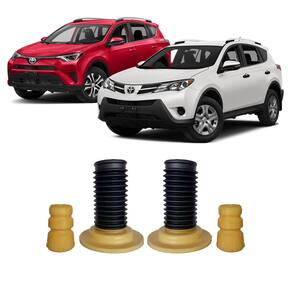 Kit guarda pó batente amortecedor dianteiro rav4 2013 a 2018