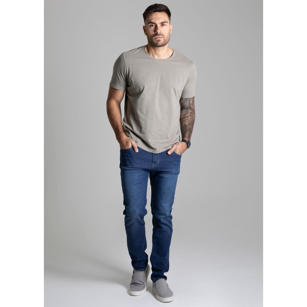 Calça Masculina Skinny Basica