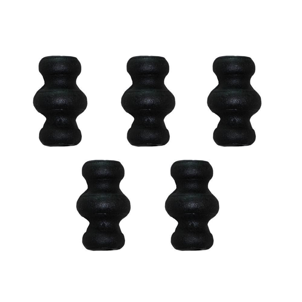 Kit 5 Anueto Em Ferro Fundido Decoração Grade Portão N12 6Cm