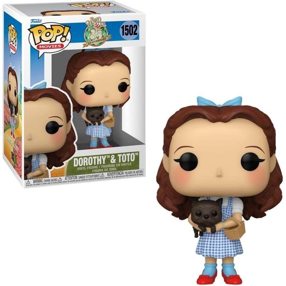 Funko Pop! Movies: The Wizard Of Oz - Dorothy & Toto #1502