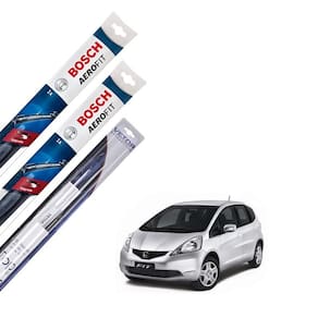 Kit palheta limpador parabrisa honda fit 2004 2005 2006 07