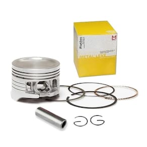 Pistão anel metal leve fan bros 125 2009 a 2018 medida 1.00