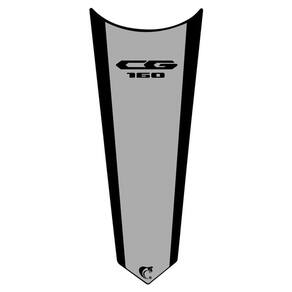 Adesivo Faixa Gravata Tanque Moto Cg Titan 125/150/160 Cinza Cor Cg 160