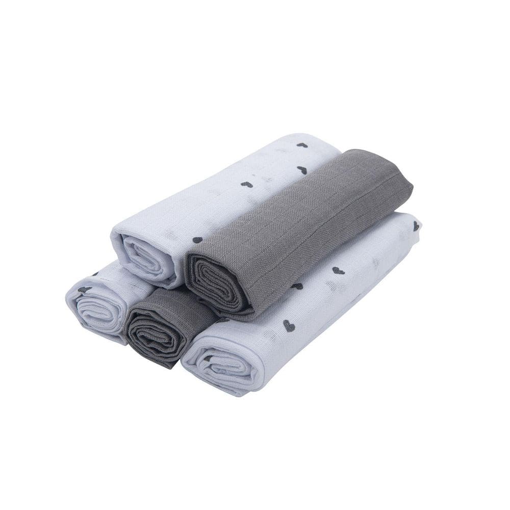 Fralda prime 5 unidades baby joy corações