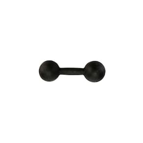 Halter super premium bola pintado 9kg peso musculação