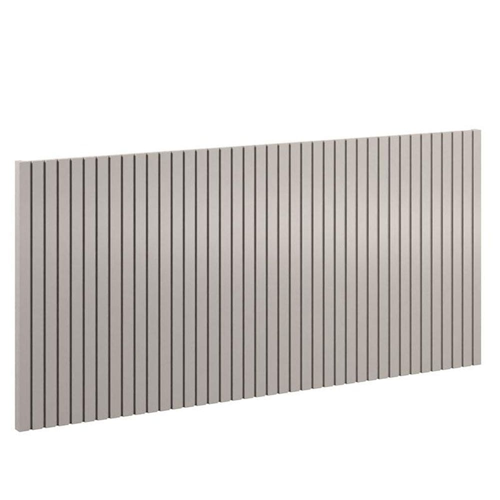 Painel Decorativo Ripado 230x109x49 cm Cinza - Matic