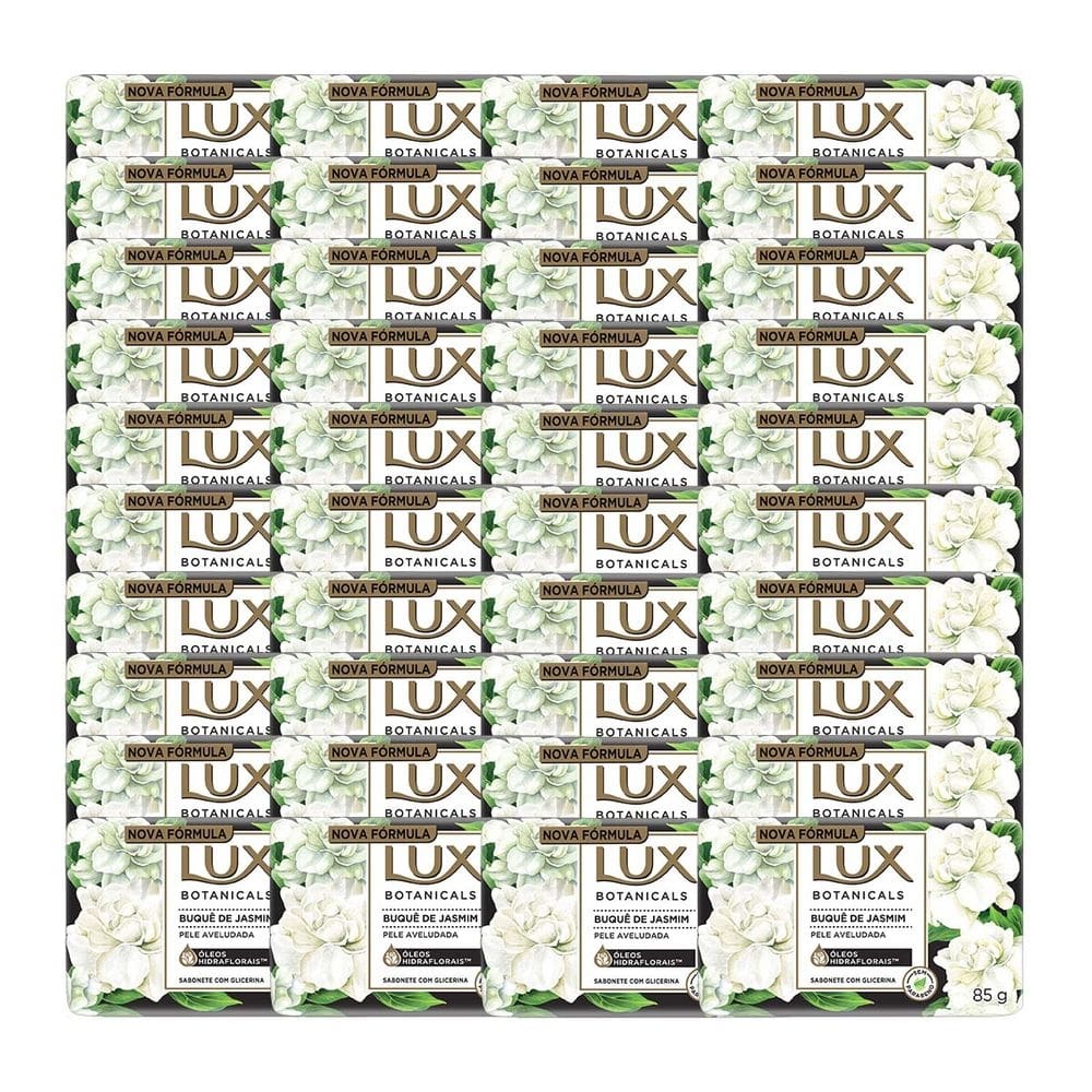 Kit 40 und Sabonete Lux Botanicals Buquê De Jasmim 85g