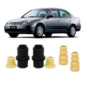 Batente dianteiro traseiro honda civic 2001 2002 2003 04
