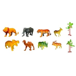 Kit animais fazenda infantil 10 peças - decoração festa