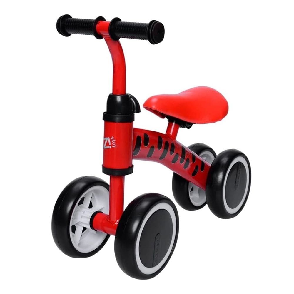 Andador Carrinho Infantil Equilibro Vermelho Bebê Zippy Toys