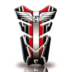 Protetor De Tanque Adesivo Moto Cb Twister Cg Honda Asa Vermelho