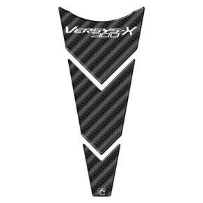 Adesivo Resinado Protetor De Tanque Moto Kawasaki Versys Carbono Cor Carbono 1