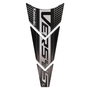 Adesivo Resinado Protetor De Tanque Moto Kawasaki Versys Preto Cor Preto