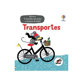 Livro Transportes: O Livrinho Preto e Branco do Bebê