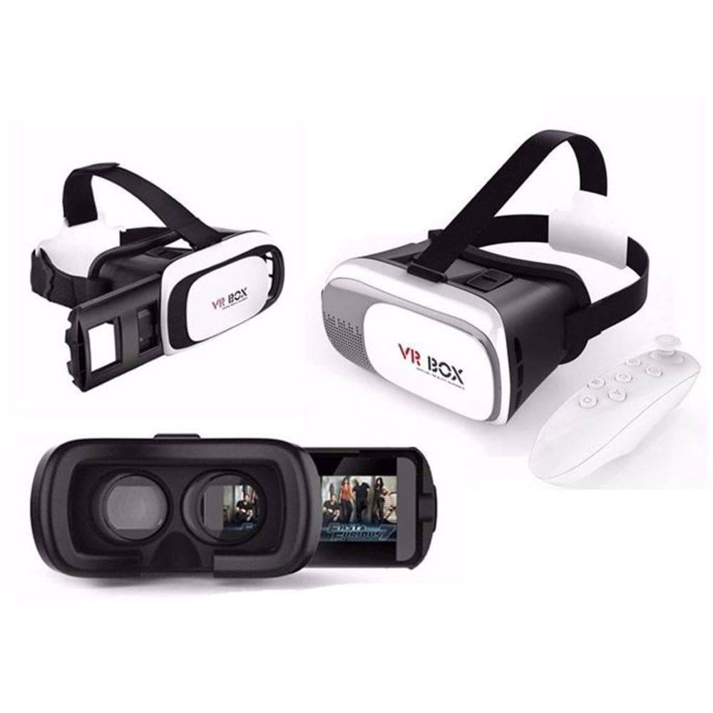 Óculos De Realidade Virtual 3d Para Smartphone - Vr Box 2.0
