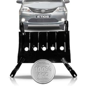 Protetor carter peito de aço toyota etios 2013 a 2017