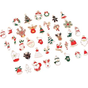 Marcador de taça natal enfeite decoração natalino 08 unidade
