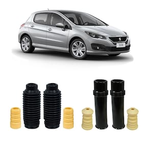 Par coifa batente dianteiro traseiro peugeot 308 2016 a 2019
