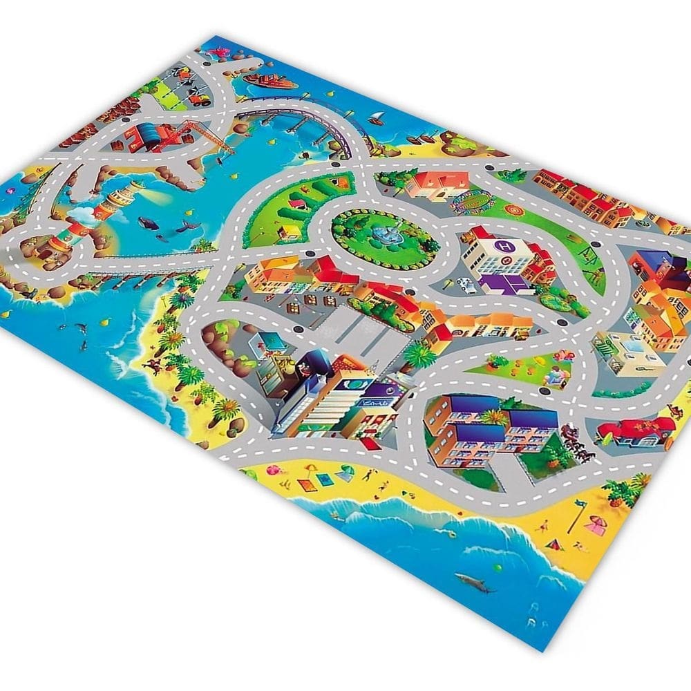 Pista p/ carrinho hotwheels grande cidade comércio 1,8x1,2m
