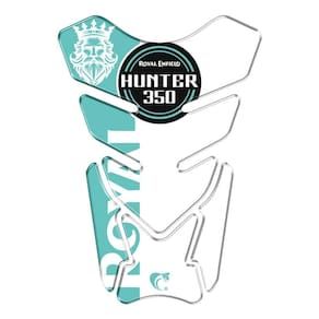 Protetor Adesivo Moto Resinado Hunter 350 Verde Cor Verde