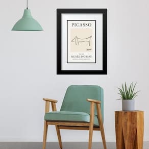 Quadro Picasso The Dog - 60X48Cm