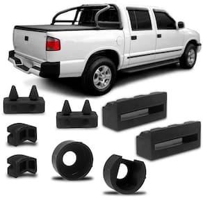 Kit Buchas Coxim Para Reparo Dobradiça Da Tampa Caçamba S10 95 96 97 98 99 2000