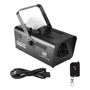 Máquina neve snow 2000w dmx luminos controle sem fio display