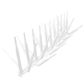 Kit 150 espículas  inibe aves branca 50 m