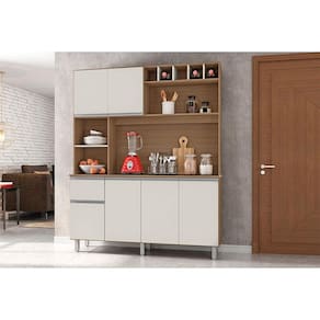 Kit para Cozinha Ambiente Alice Carvalho Off White – Poliman